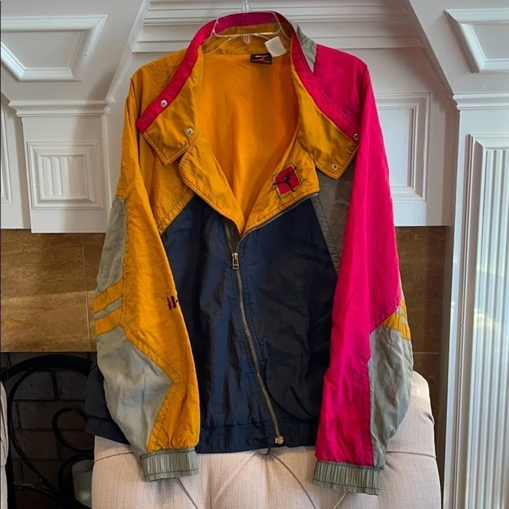 𝅺men’s Vintage Jordan Air Jordan 7 Jacket